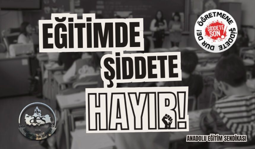 Eğitimde Şiddete Karşı Susmayacağız!
