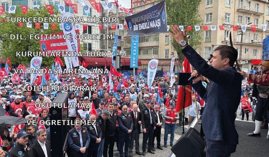 Türkçeden başka hiçbir dil, eğitim ve öğretim kurumlarında Türk vatandaşlarına ana dilleri olarak okutulamaz ve öğretilemez