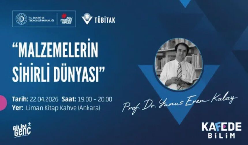 Bilim Genç Kafede Bilim Etkinliği: Malzemelerin Sihirli Dünyası