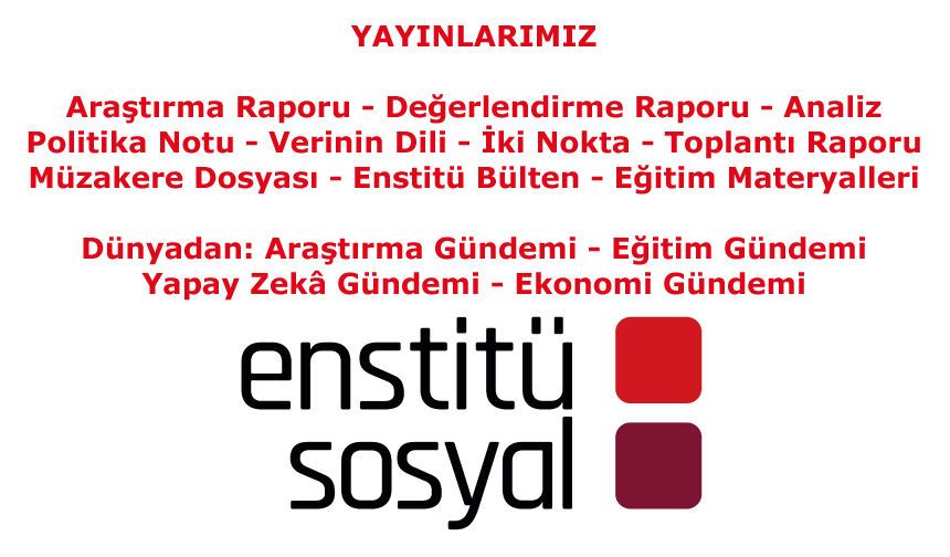 Enstitü Sosyal Yayınları