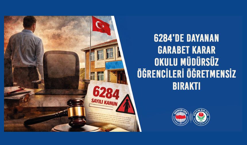 Okul müdürü velinin şikâyetiyle Aile Mahkemesi kararıyla okuldan uzaklaştırıldı