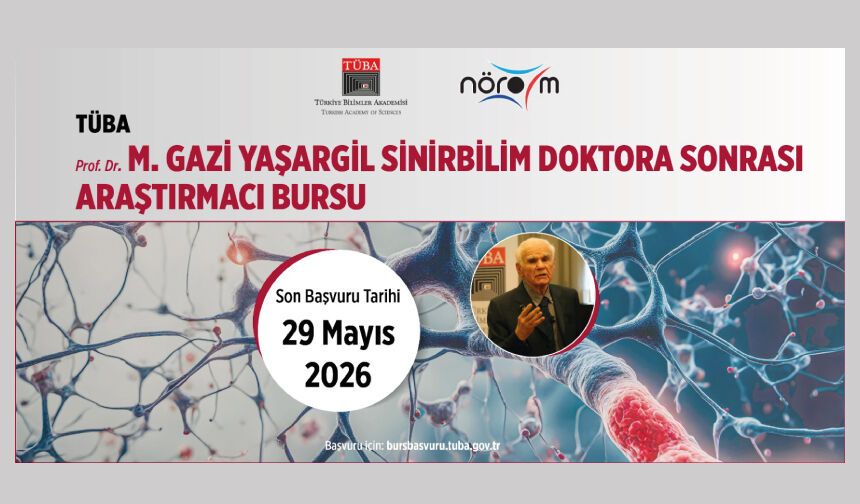 TÜBA-Prof. Dr. M. Gazi Yaşargil Doktora Sonrası Araştırmacı Bursu Başvuruları Başladı