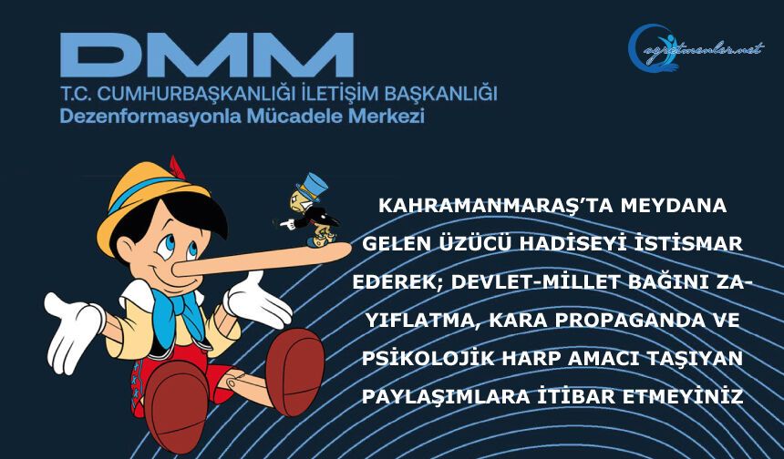 Psikolojik harp amacı taşıyan paylaşımlara itibar etmeyiniz