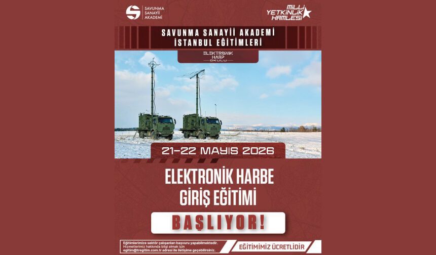 İstanbul eğitimlerimiz kapsamında Elektronik Harbe Giriş Eğitimi Başlıyor!