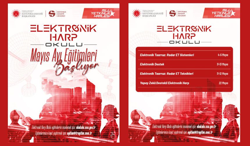 Elektronik Harp Okulu Mayıs Ayı Eğitimleri Başlıyor!