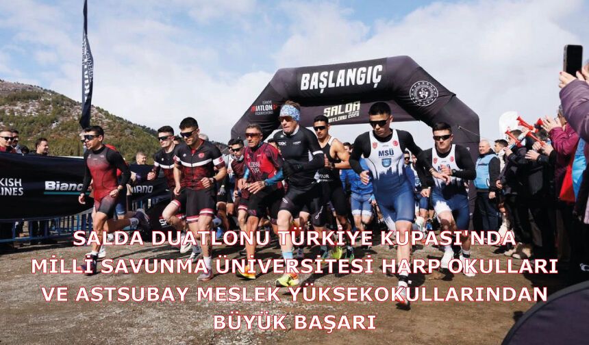 Milli Savunma Üniversitesi Harp Okulları ve Astsubay Meslek Yüksekokullarından büyük başarı