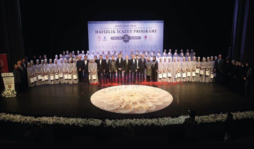 75 Öğrencimiz Hafızlığını Tamamlayarak İcazet Heyecanı Yaşadı