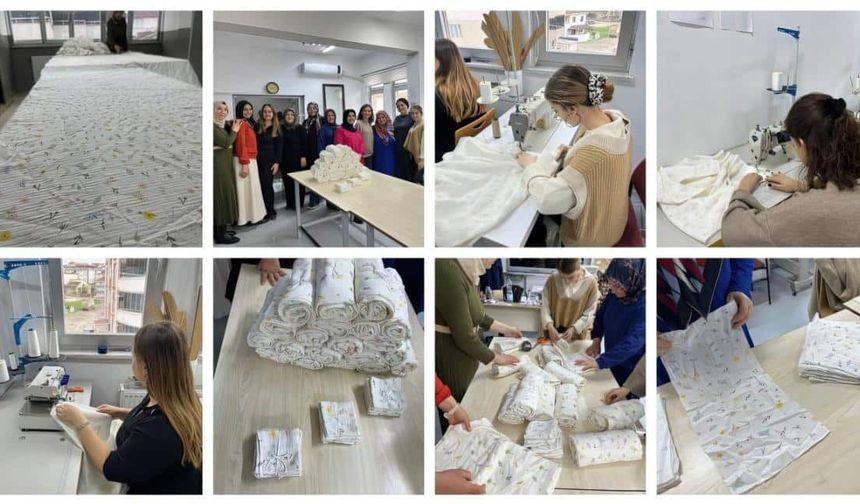 İyilik Osmaneli'nin Kumaşında Var