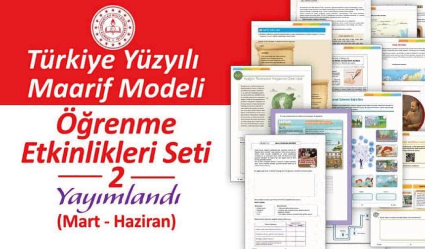 "Öğrenme Etkinlikleri Seti"nin ikinci döngüsü, erişime açıldı