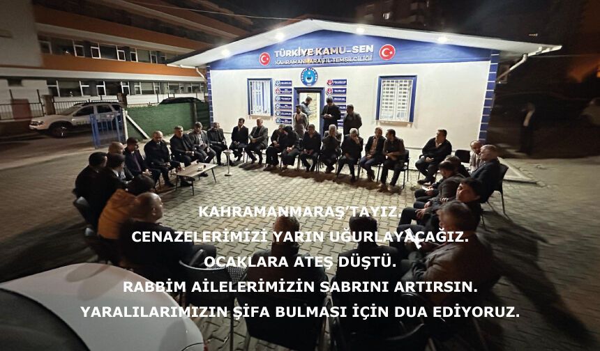 Cenazelerimizi yarın uğurlayacağız