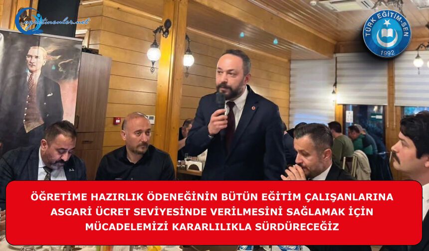 Türk Eğitim-Sen; Kurumda, İlçede, İlde Yetkili Olacaktır