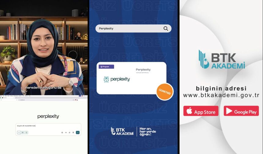 BTK Akademi’nin ücretsiz Perplexity Eğitimi