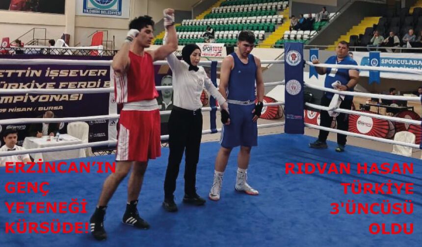 Erzincan’ın Genç Yeteneği Kürsüde!