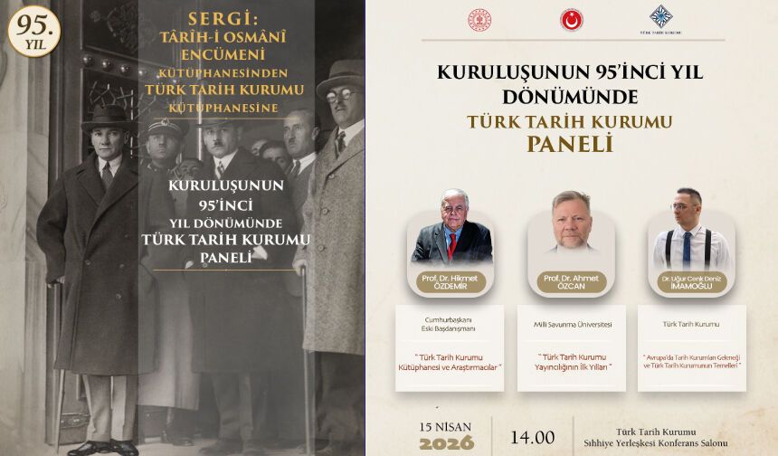 Kuruluşunun 95'inci Dönümünde Türk Tarih Kurumu Paneli