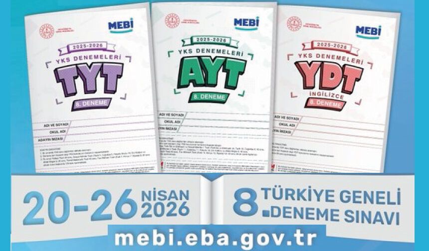 MEBİ 8. Türkiye Geneli YKS Denemesi