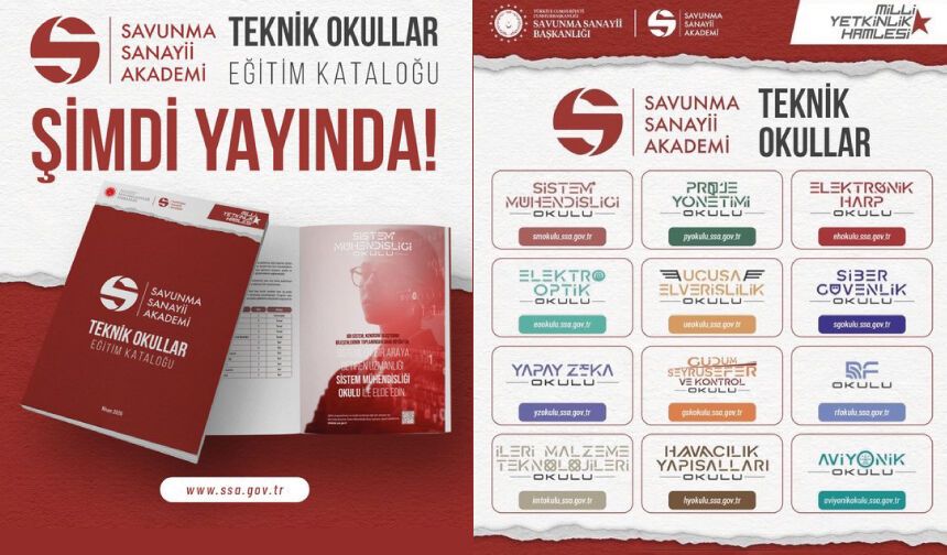 Savunma Sanayii Akademi Teknik Okullarımız