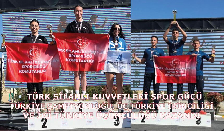 Türk Silahlı Kuvvetleri Spor Gücü , Türkiye Şampiyonluğu, üç Türkiye İkinciliği ve iki Türkiye Üçüncülüğü kazandı