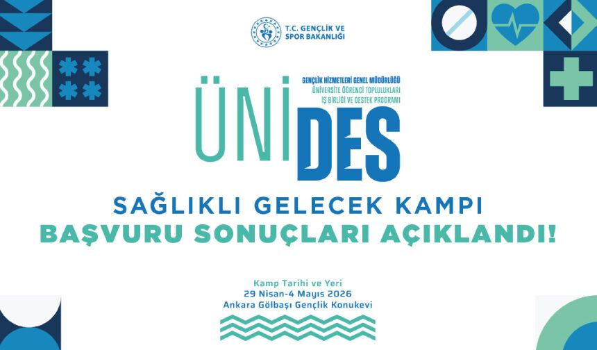ÜNİDES Sağlıklı Gelecek Kampı Başvuru Sonuçları Açıklandı!