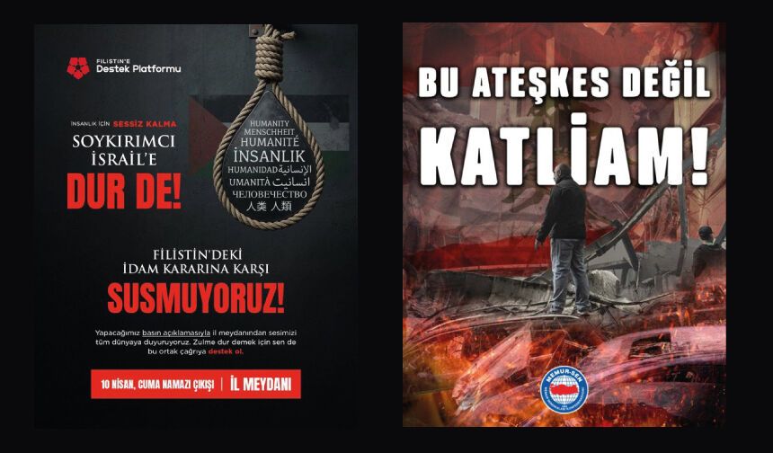 Susmayacağız, kabullenmeyeceğiz, unutturmayacağız!