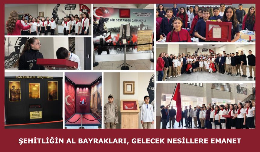 ŞEHİTLİĞİN AL BAYRAKLARI, GELECEK NESİLLERE EMANET