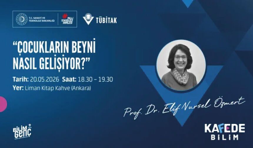 Bilim Genç Kafede Bilim Etkinliği: Çocukların Beyni Nasıl Gelişiyor?