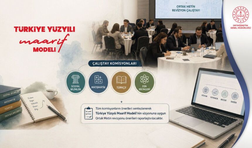 Türkiye Yüzyılı Maarif Modeli Öğretim Programları Ortak Metin Revizyon Çalıştayı