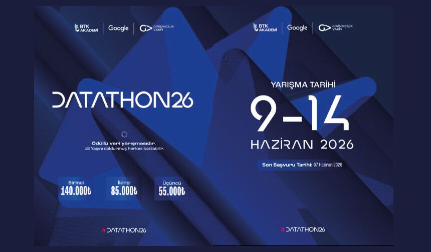 DATATHON’26 için başvurular başladı!
