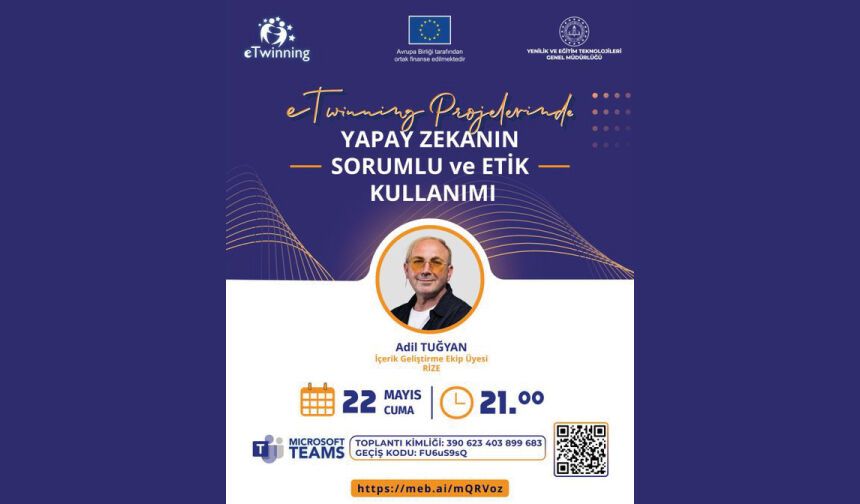 eTwinning Projelerinde Yapay Zekanın Sorumlu ve Etik Kullanımı