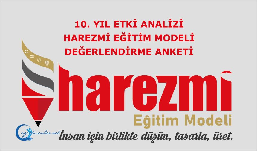 10. Yıl Etki Analizi  Harezmi Eğitim Modeli Değerlendirme Anketi