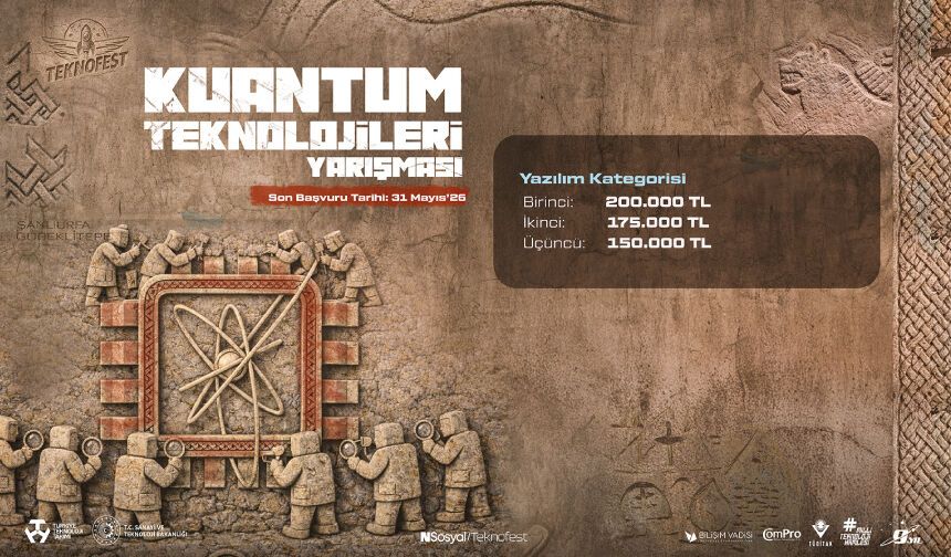 Kuantum Teknolojileri Yarışması – Yazılım Kategorisi Başvuruları Başladı