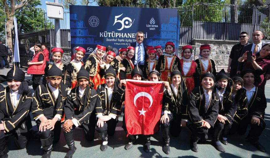 İlim Yayma Vakfı 50. Yıl Kütüphaneleri İstanbul Toplu Açılış Töreni