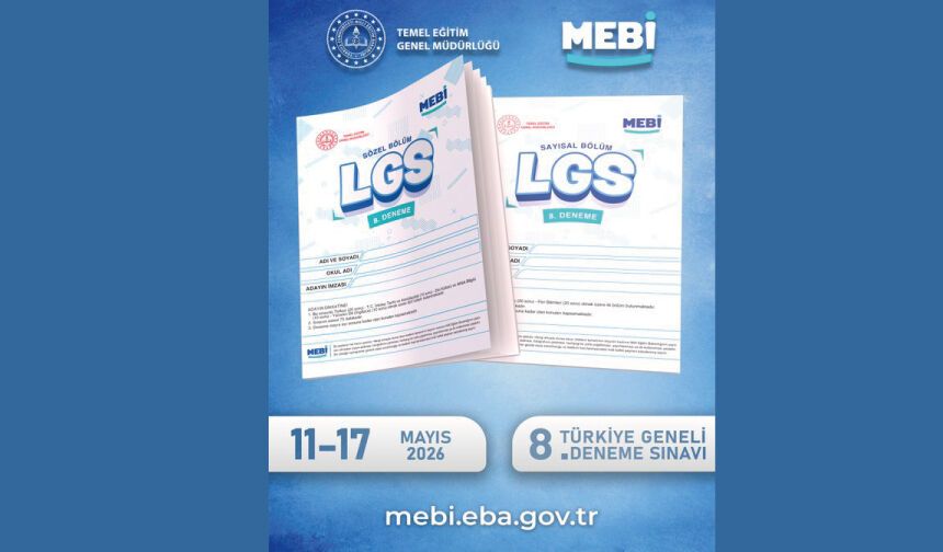 MEBİ Türkiye Geneli LGS Deneme Sınavları devam ediyor!