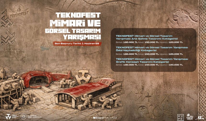 TEKNOFEST Mimari ve Görsel Tasarım Yarışması Başvuruları Başladı!