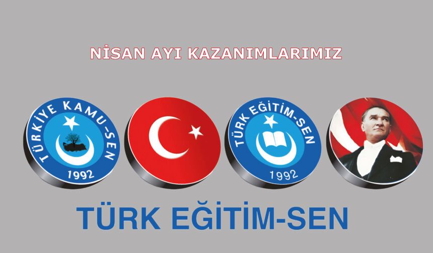 Nisan Ayı Kazanımlarımız