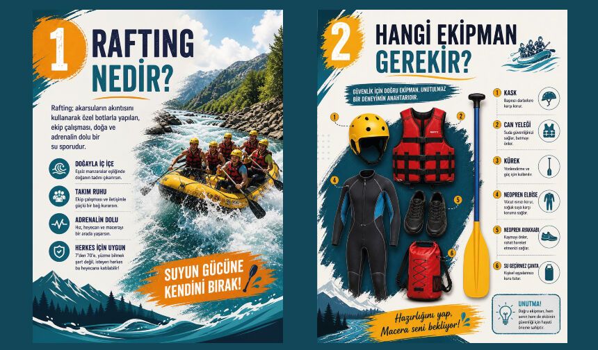 Fırat’ın coşkulu sularında Rafting