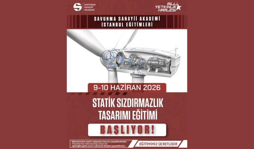 Statik Sızdırmazlık Tasarımı Eğitimi Başlıyor!