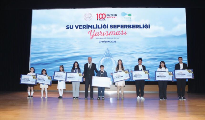 Su Verimliliği Seferberliği Yarışması'nda Ödüller, Sahiplerini Buldu