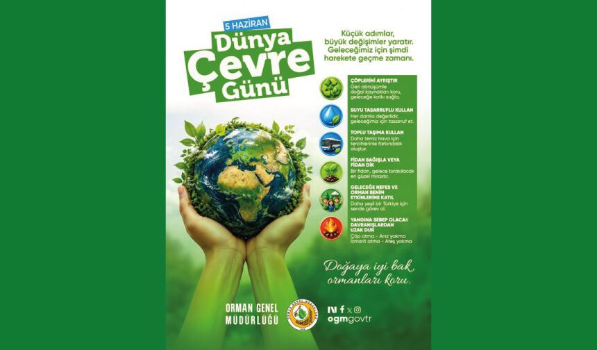 Her zaman bir süper kahraman gibi doğayı koru, çevreyi sev