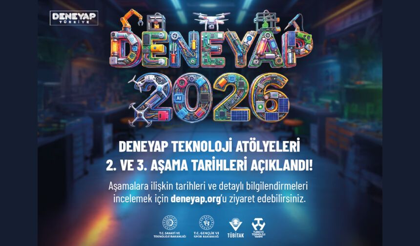 DENEYAP Türkiye Öğrenci Seçme Sınavı 2. ve 3. Aşama Süreçleri Başlıyor!