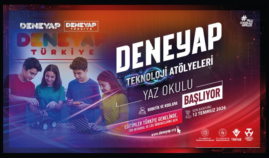 DENEYAP Yaz Okulu Başlıyor!