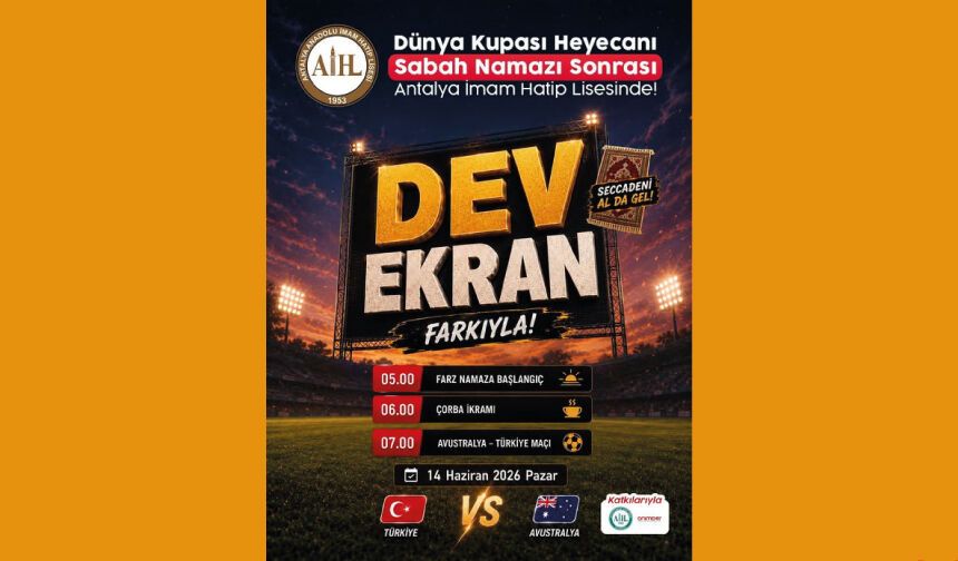 Dev Ekran Heyecanını Birlikte Yaşıyoruz!