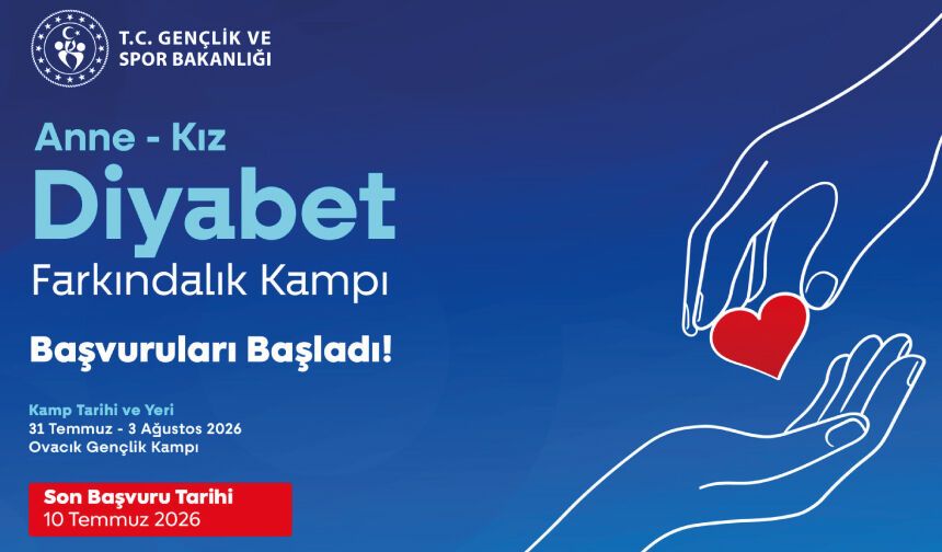 Anne-Kız Diyabet Farkındalık Kampı Başvuruları Başladı!