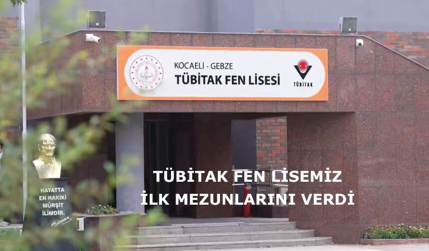 İlk mezunlarımız; sonsuz gururumuz!