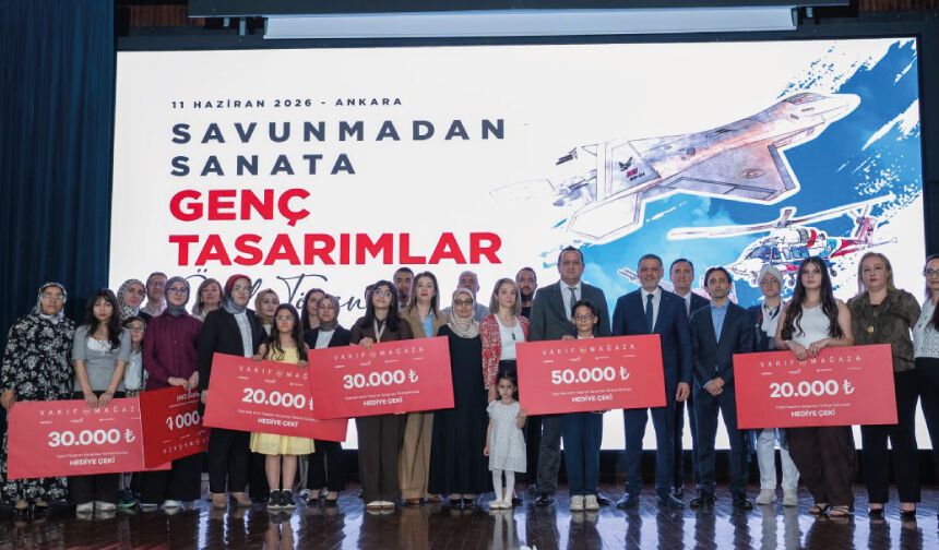 "SAVUNMADAN SANATA: GENÇ TASARIMLAR" YARIŞMASININ ÖDÜL TÖRENİ