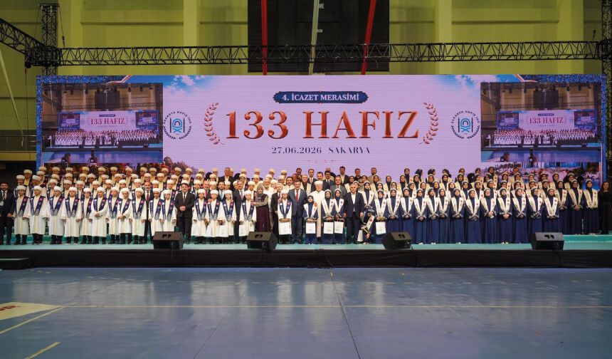 133 Hafız İcazet Merasimi