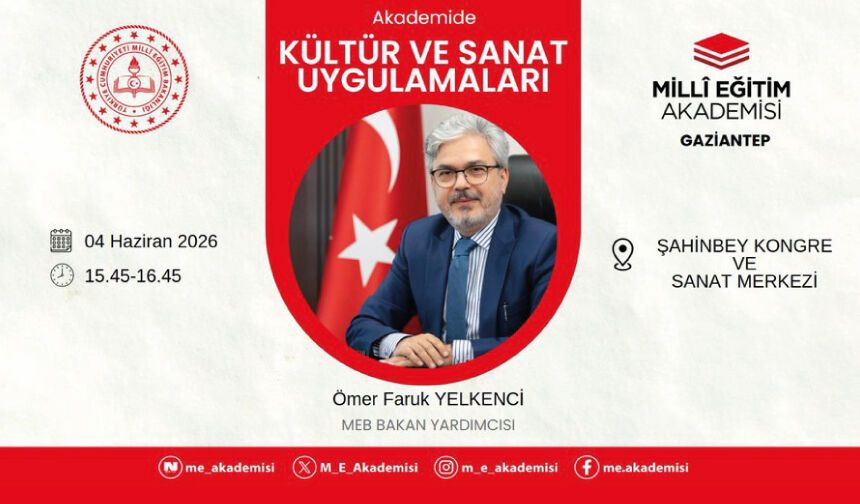 Ömer Faruk YELKENCİ, "Yönetici Buluşmaları" temasıyla öğretmen adaylarımızla bir araya gelecek