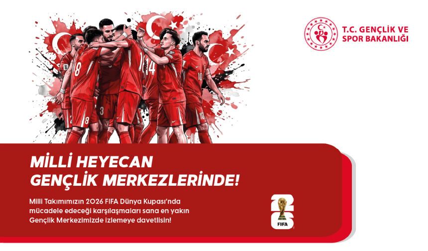 Millî Maç Heyecanı Gençlerle Birlikte Yaşanacak
