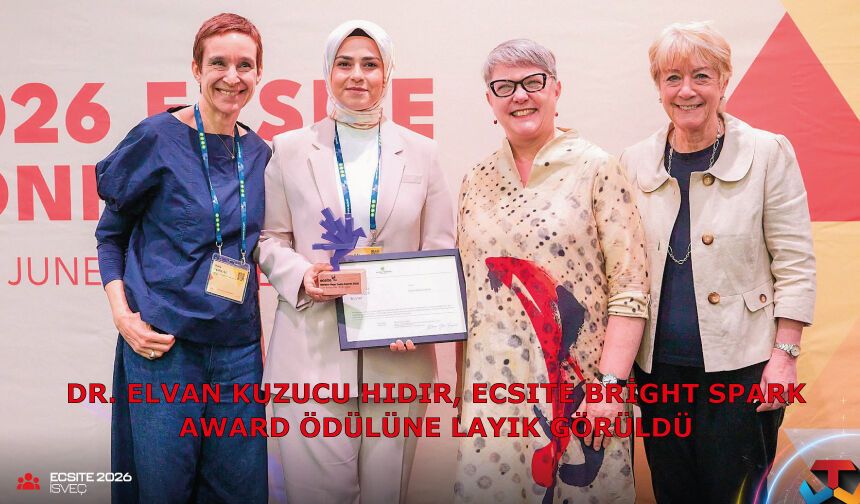 Dr. Elvan Kuzucu Hıdır, ECSITE Bright Spark Award Ödülüne Layık Görüldü