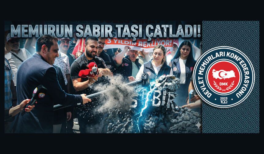 MEMURUN SABIR TAŞI ÇATLADI!