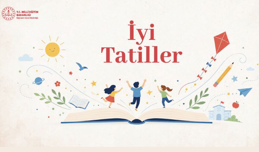 BAKAN TEKİN, ÖĞRENCİLERİN KARNE HEYECANINI PAYLAŞTI